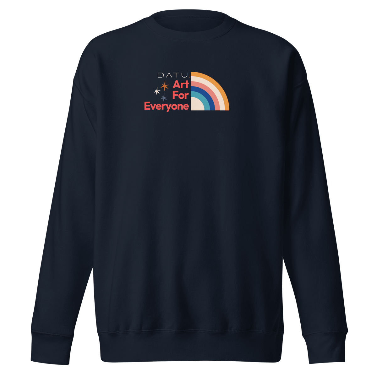 Art for Everyone Premium Crew — product mockup