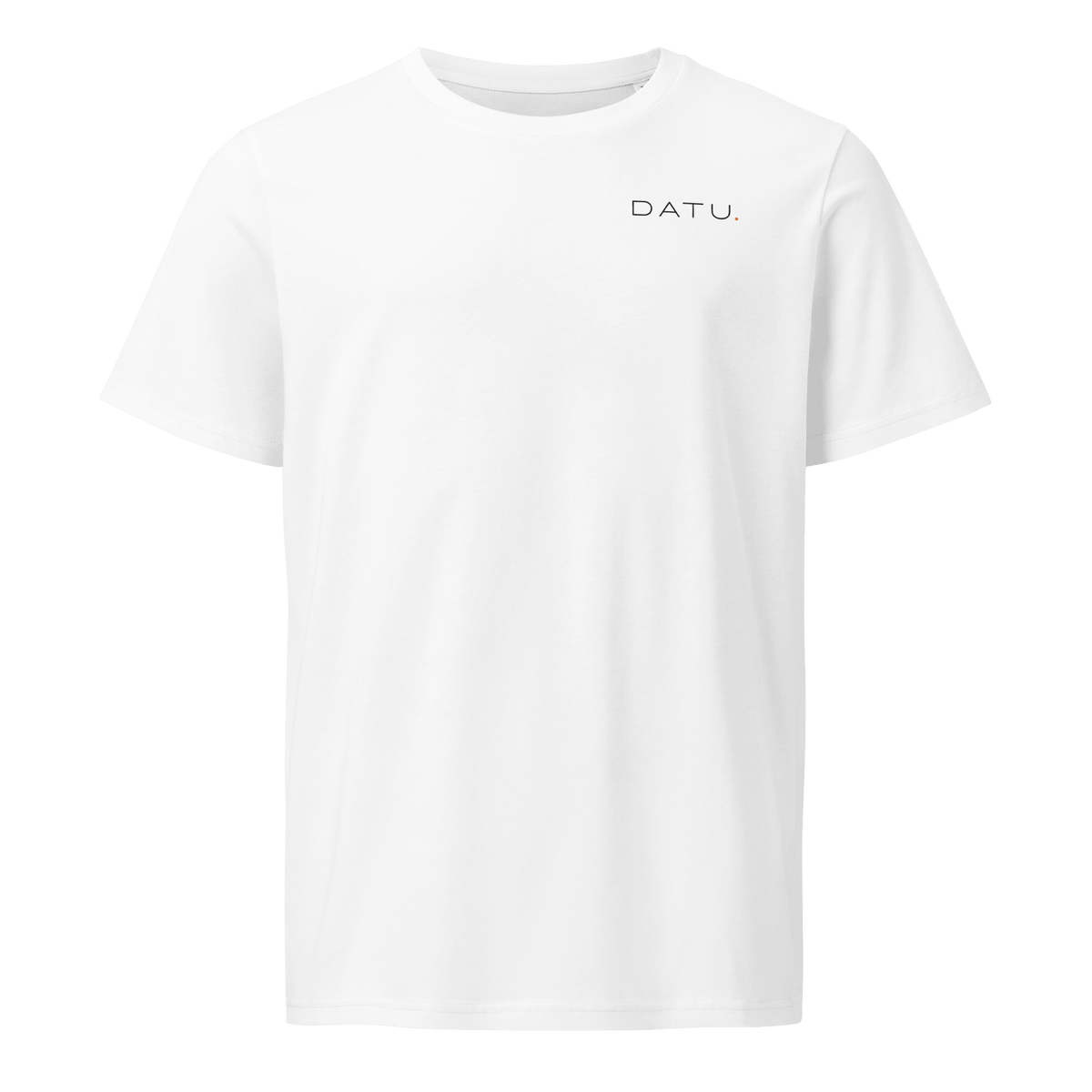 DATU Celestial Organic Tee — White, front view #color_white