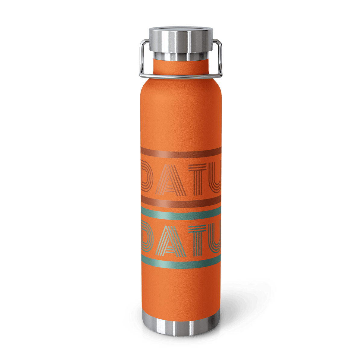 DATU Spectrum Insulated Bottle — Orange, front view #color_orange