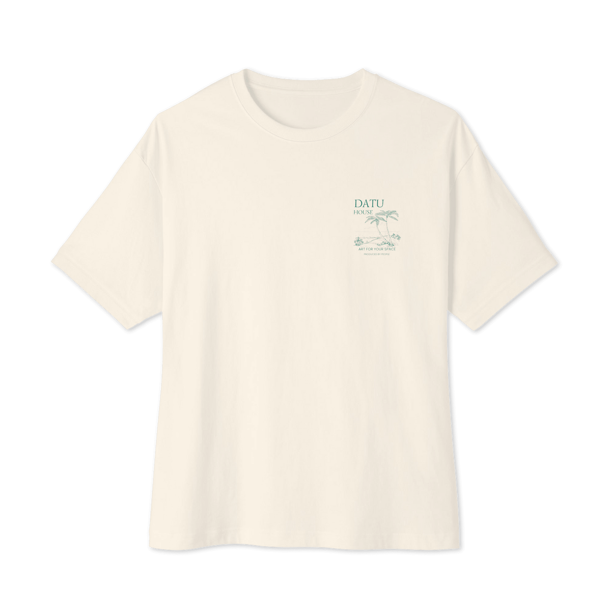 Palm House Boxy Tee — product mockup