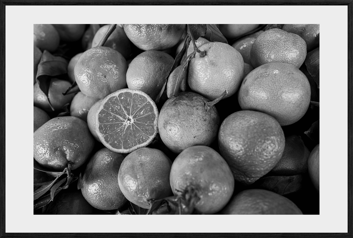DATU 00_37 photographic print shown in a Black Premium Oak frame with a white mat.