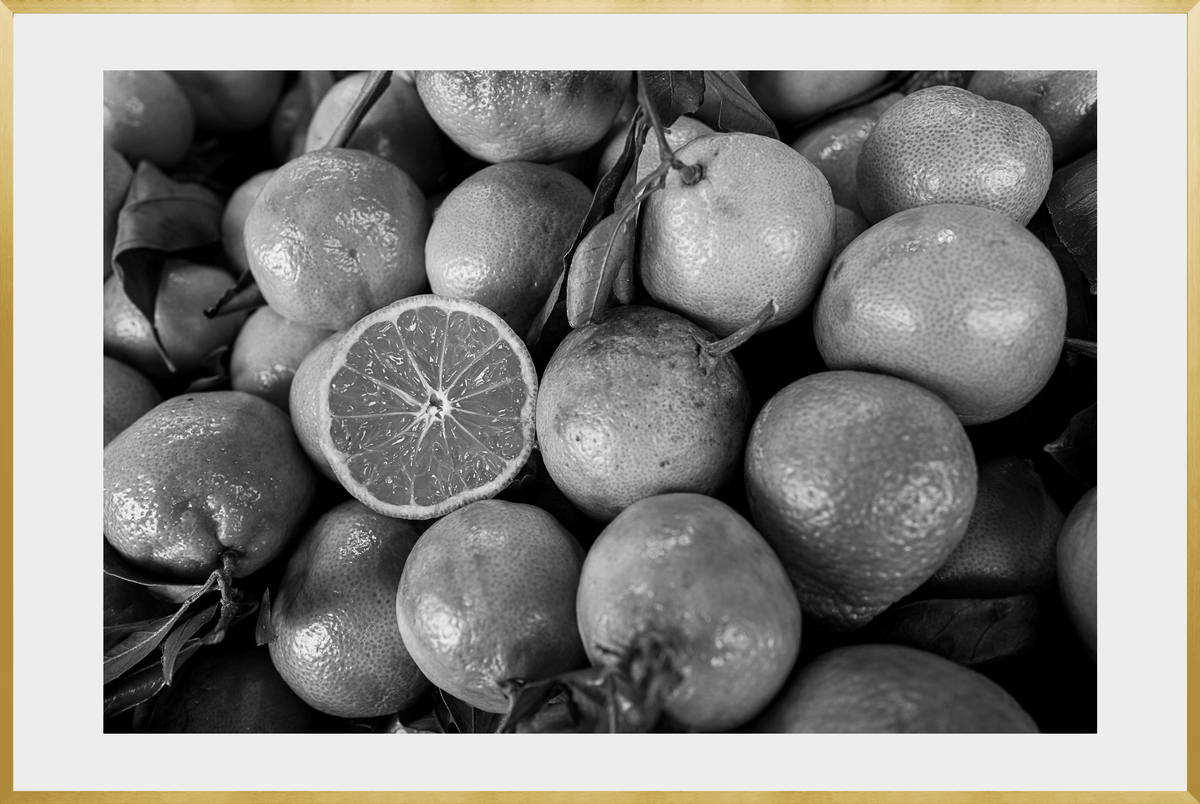 DATU 00_37 photographic print shown in a Gold Premium Metal frame with a white mat.