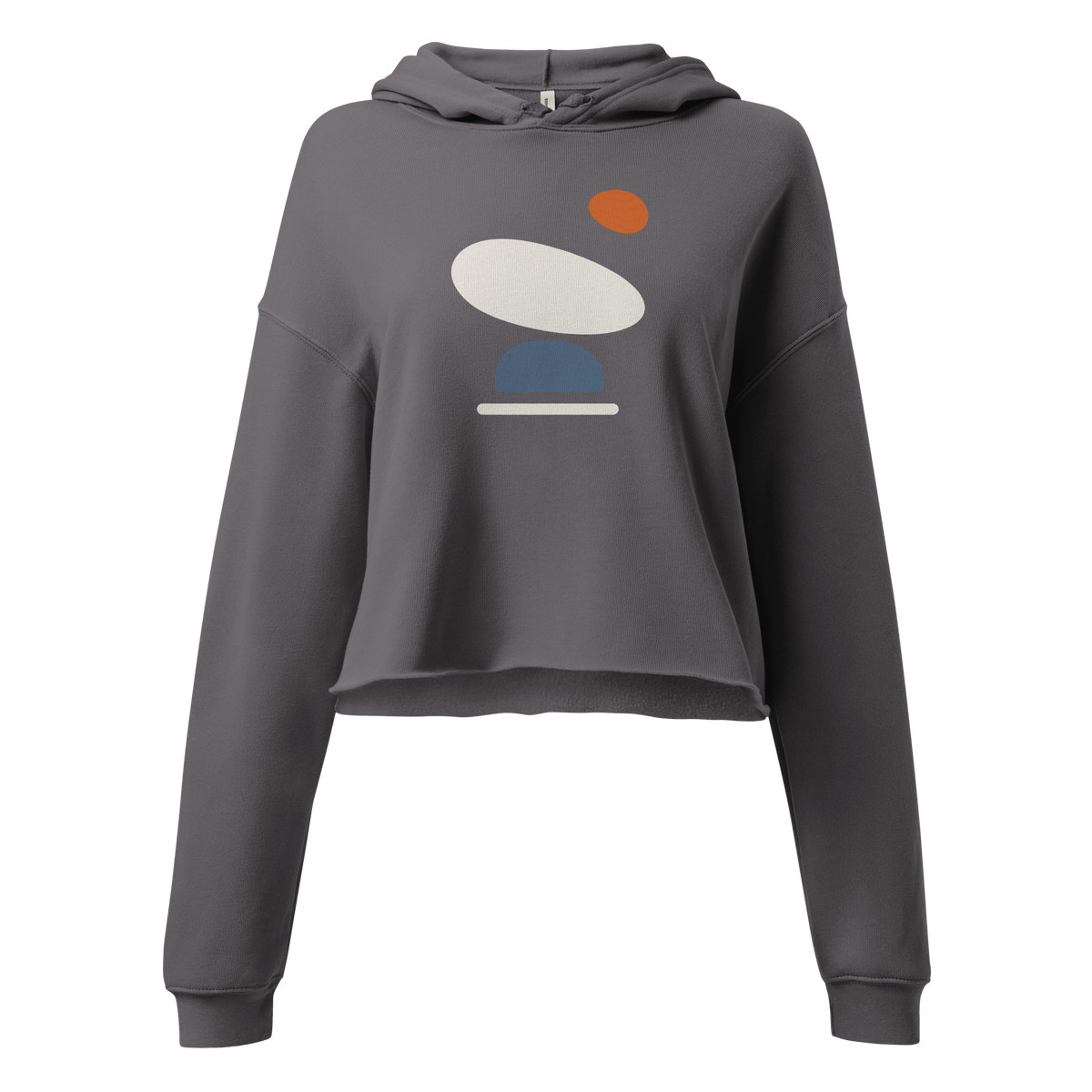 Balance Cropped Hoodie — product mockup