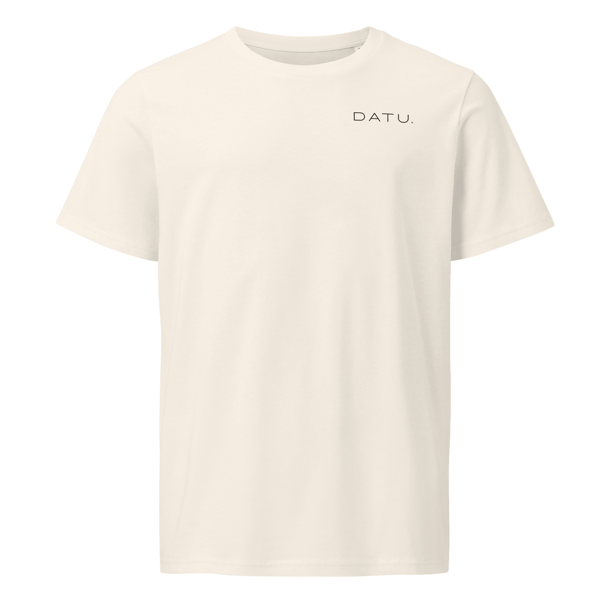 DATU Celestial Organic Tee — Vintage White, front view #color_vintage white