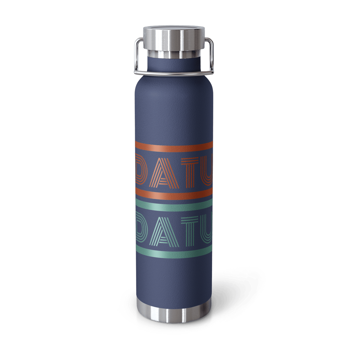 DATU Spectrum Insulated Bottle — Navy, front view #color_navy
